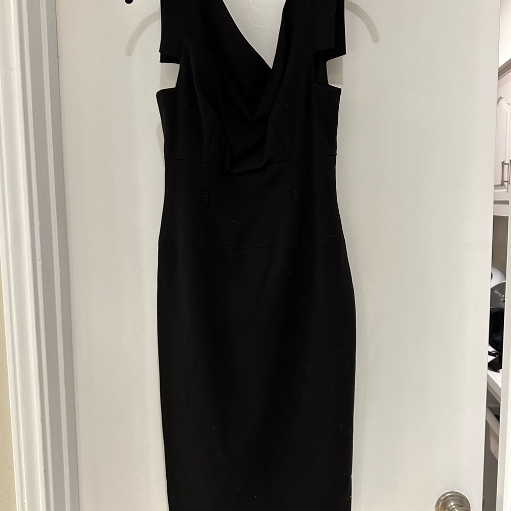 Elegant Black Sleeveless Dress